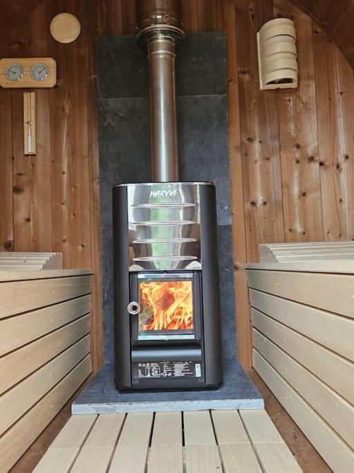 Camper Met Sauna En Zwembad In De Rand Van De Vlaamse Ardennen Hotel Haaltert Екстериор снимка